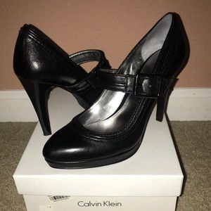 Calvin Klein black heels